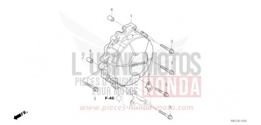 GENERATOR COVER CBR600R3R de 2024